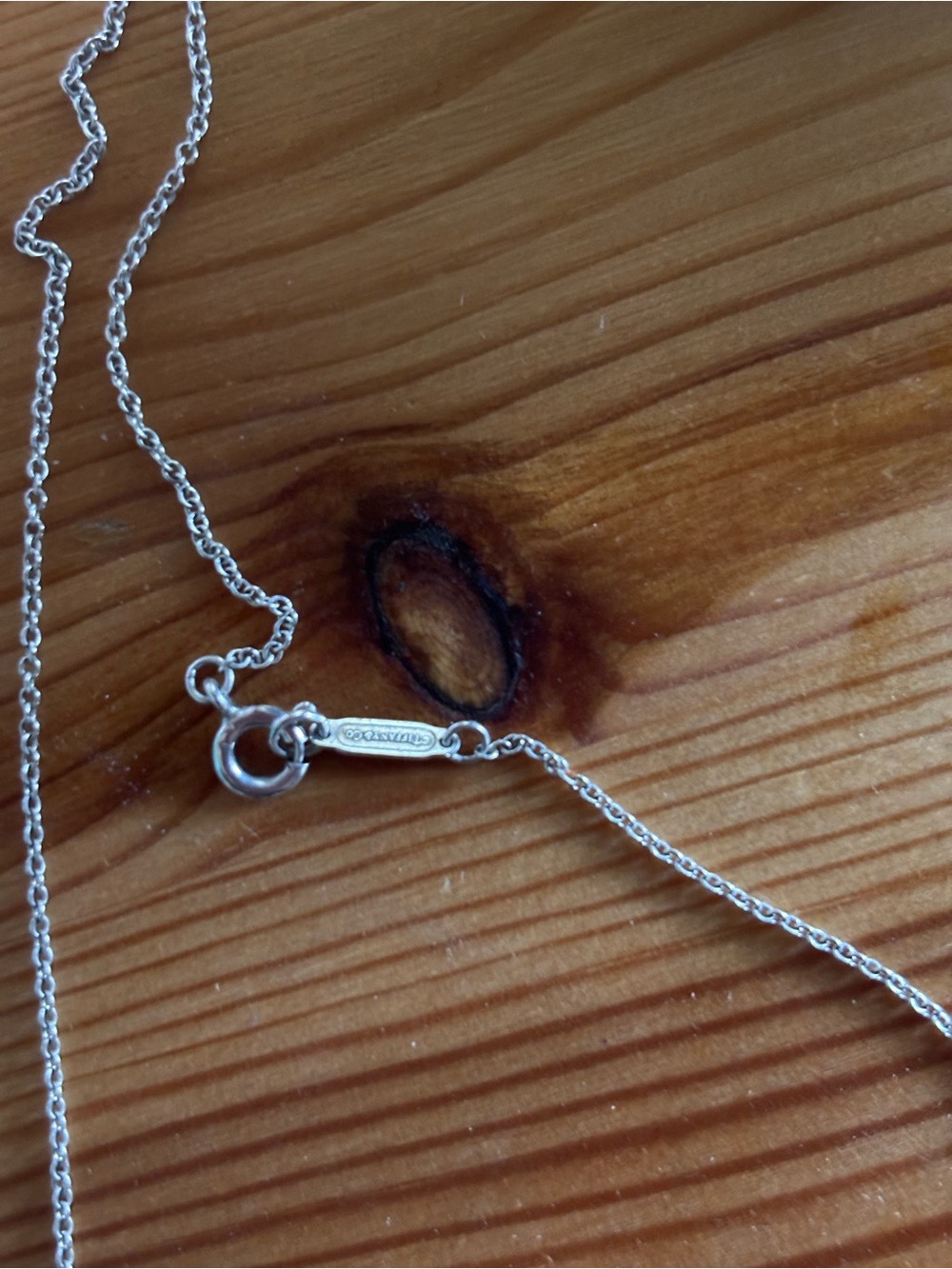 Tiffany & Co. Ziegfeld Silver Pearl Pendant Necklace - Picture 5 of 5